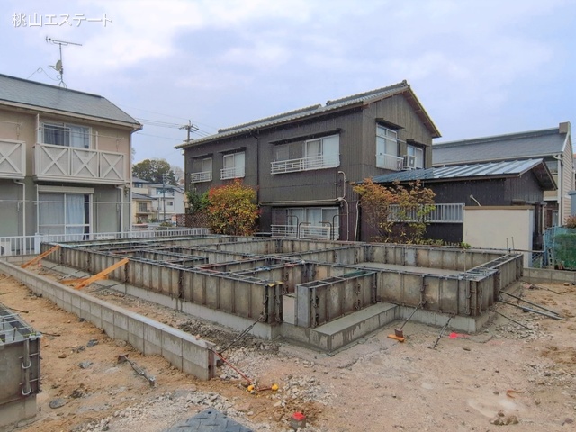 愛知県名古屋市名東区平和が丘２丁目の新築戸建て基礎写真 2026年3月31日撮影