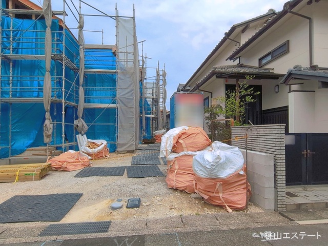 愛知県名古屋市名東区平和が丘２丁目の新築戸建て上棟写真 2026年4月12日撮影
