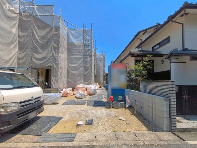 愛知県名古屋市名東区平和が丘２丁目の新築戸建てシート写真 2026年4月27日撮影