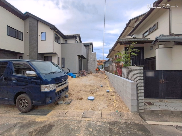 愛知県名古屋市名東区平和が丘2丁目の新築戸建て外構写真 2026年5月26日撮影