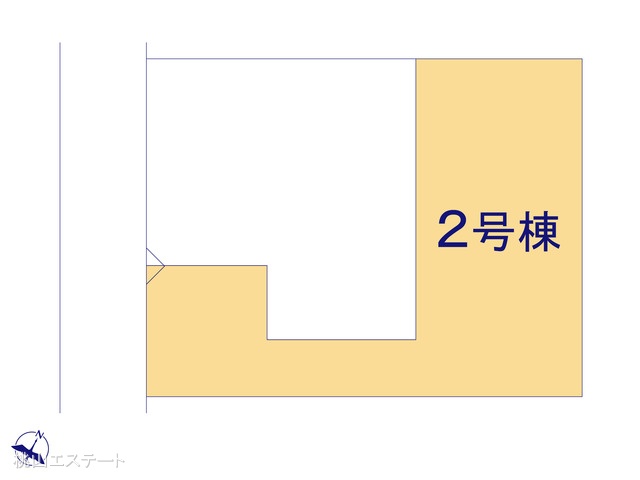 愛知県名古屋市名東区平和が丘２丁目の新築戸建て全体区画図 ※図面と異なる場合は現況を優先