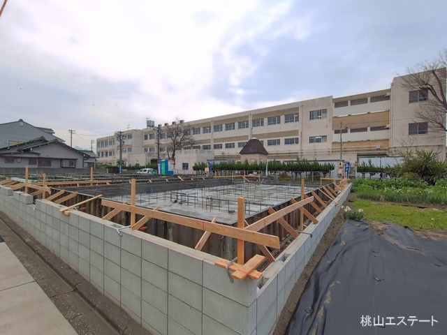愛知県名古屋市中村区諏訪町２丁目の新築戸建て基礎写真 2026年3月22日撮影