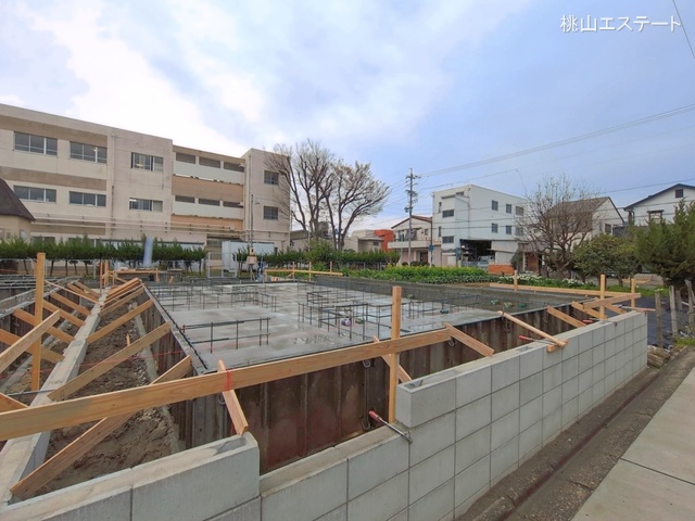 愛知県名古屋市中村区諏訪町２丁目の新築戸建て基礎写真 2026年3月22日撮影