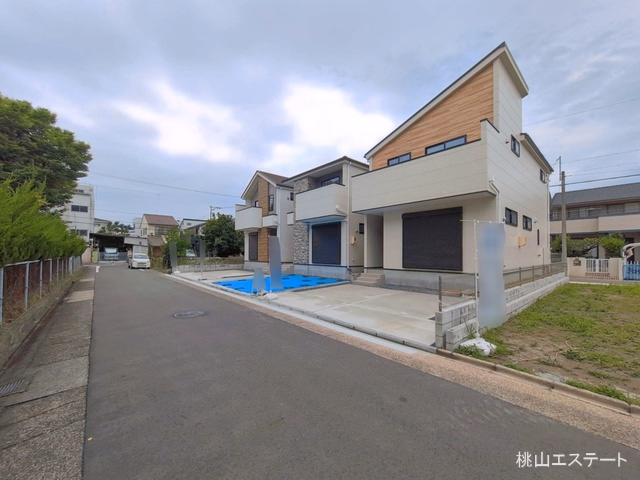 愛知県名古屋市中村区諏訪町２丁目の新築戸建て完成写真 2026年6月8日撮影