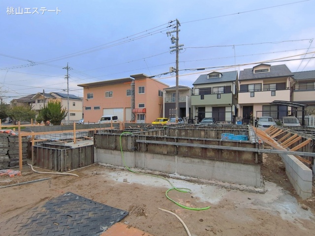 愛知県名古屋市中村区諏訪町2丁目の新築戸建て基礎写真 2026年3月22日撮影