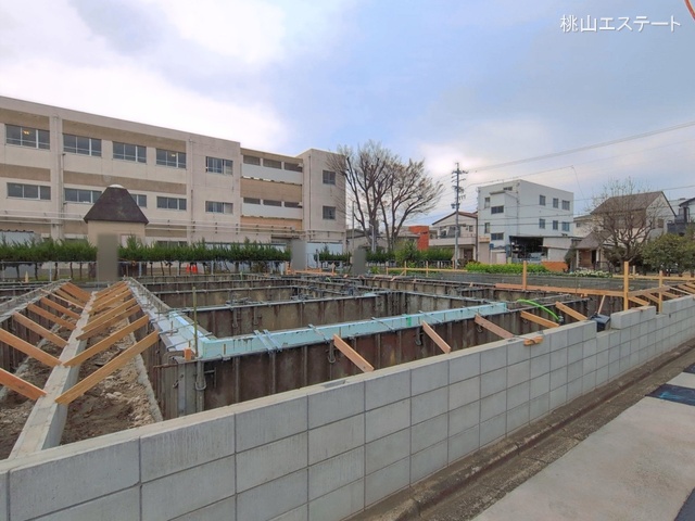 愛知県名古屋市中村区諏訪町2丁目の新築戸建て基礎写真 2026年3月22日撮影