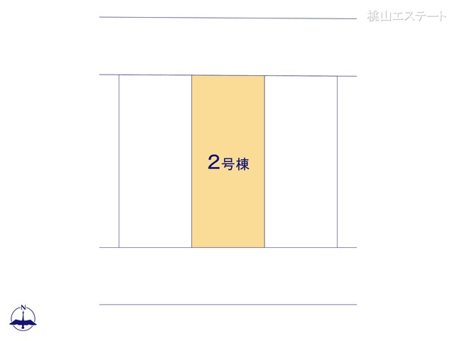 愛知県名古屋市中村区諏訪町2丁目の新築戸建て全体区画図 ※図面と異なる場合は現況を優先