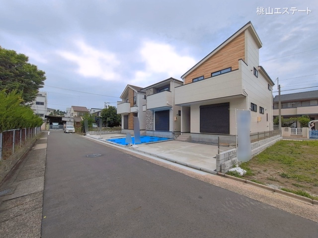 愛知県名古屋市中村区諏訪町２丁目の新築戸建て完成写真 2026年6月8日撮影