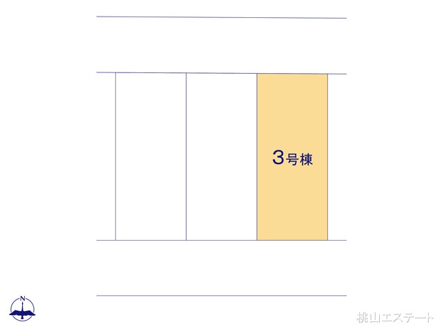 愛知県名古屋市中村区諏訪町2丁目の新築戸建て全体区画図 ※図面と異なる場合は現況を優先