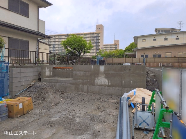 愛知県名古屋市港区秋葉１丁目の新築戸建て基礎写真 2026年4月22日撮影