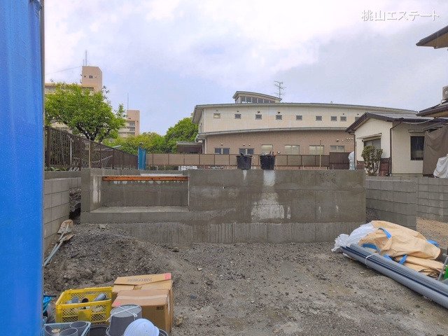 愛知県名古屋市港区秋葉１丁目の新築戸建て基礎写真 2026年4月22日撮影