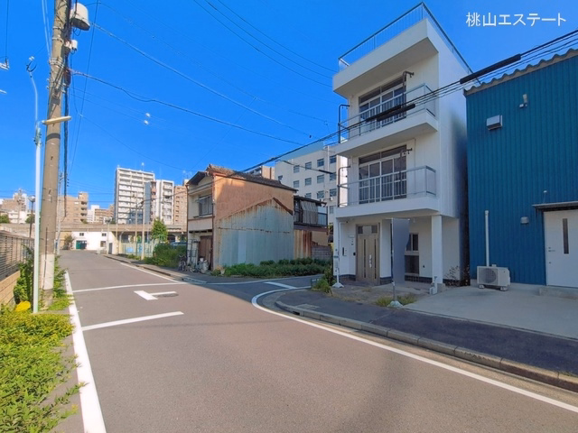 愛知県名古屋市中区金山5丁目の中古戸建て完成写真 2026年7月22日撮影