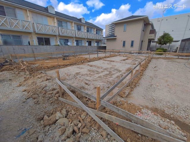 愛知県名古屋市昭和区塩付通７丁目の新築戸建て基礎写真 2026年5月10日撮影