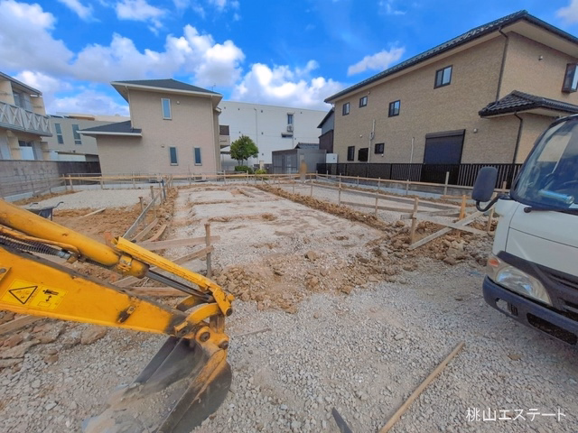 愛知県名古屋市昭和区塩付通７丁目の新築戸建て基礎写真 2026年5月10日撮影