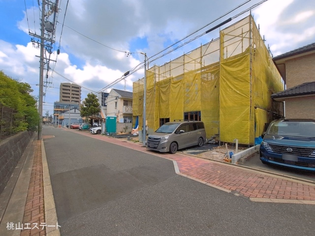 愛知県名古屋市昭和区塩付通７丁目の新築戸建て上棟写真 2026年6月28日撮影
