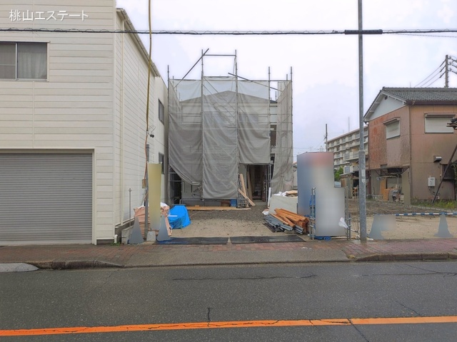 愛知県名古屋市中川区打出1丁目の新築戸建てシート写真 2026年5月20日撮影