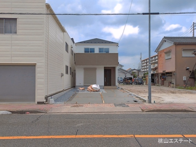 愛知県名古屋市中川区打出1丁目の新築戸建て外構写真 2026年6月15日撮影