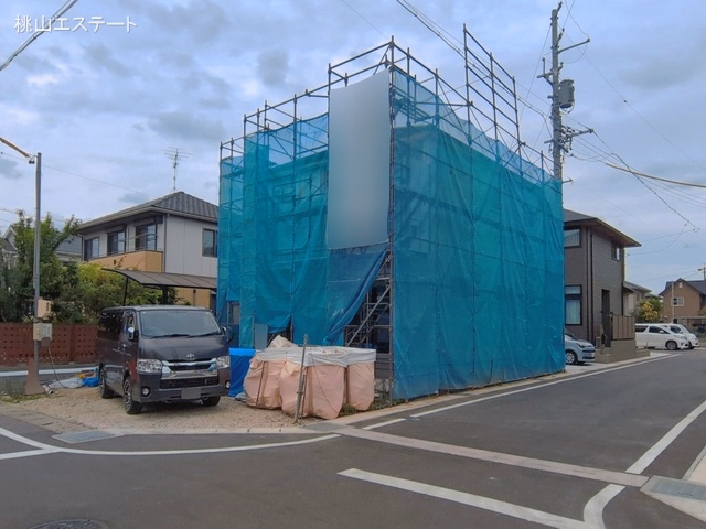 愛知県刈谷市井ケ谷町井田の新築戸建てシート写真 2026年6月23日撮影