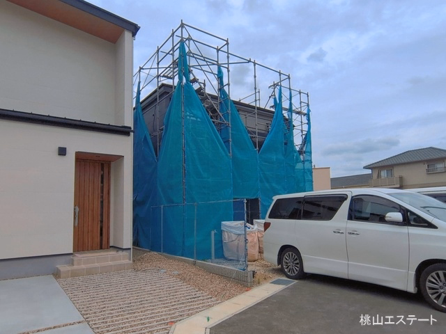 愛知県刈谷市井ケ谷町井田の新築戸建てシート写真 2026年6月23日撮影