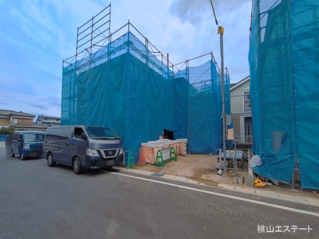 愛知県刈谷市井ケ谷町井田の新築戸建てシート写真 2026年6月23日撮影