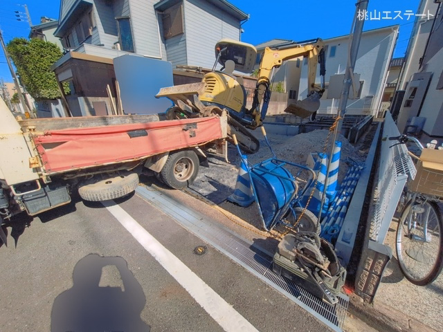 愛知県名古屋市瑞穂区白砂町3丁目の新築戸建て基礎写真 2026年5月6日撮影