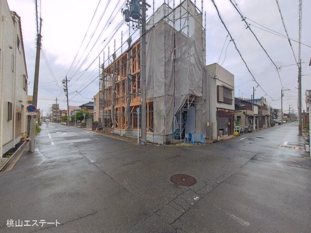 愛知県名古屋市中村区森末町3丁目の新築戸建て上棟写真 2026年6月1日撮影