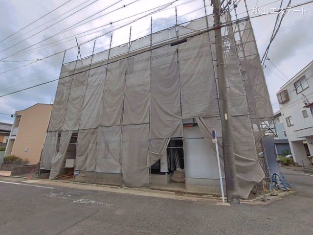 愛知県名古屋市中村区森末町3丁目の新築戸建てシート写真 2026年6月23日撮影
