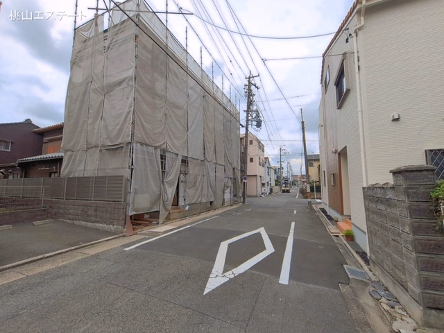愛知県名古屋市中村区森末町3丁目の新築戸建てシート写真 2026年6月23日撮影
