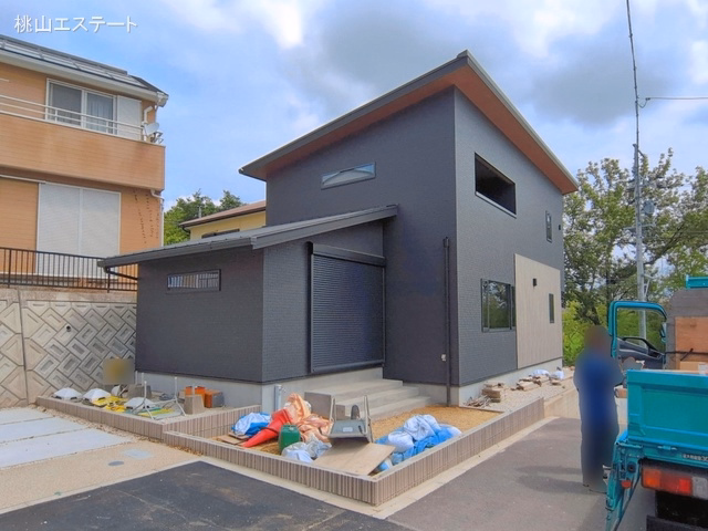 愛知県名古屋市緑区桶狭間神明の新築戸建て外構写真 2026年6月4日撮影
