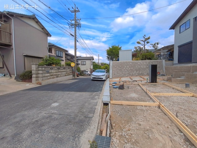 愛知県豊明市新栄町7丁目の新築戸建て外構写真 2026年6月4日撮影