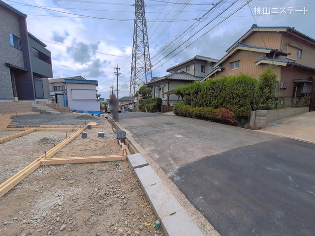 愛知県豊明市新栄町7丁目の新築戸建て外構写真 2026年6月4日撮影