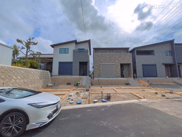 愛知県豊明市新栄町7丁目の新築戸建て外構写真 2026年6月4日撮影