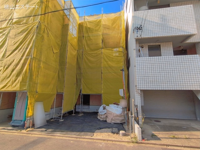 名古屋市北区生駒町1丁目(戸建)01 上棟
