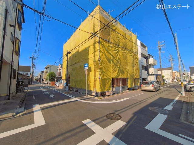 名古屋市北区生駒町1丁目(戸建)01 上棟