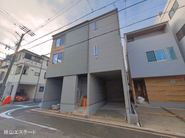 新築戸建て 名古屋市北区生駒町134 2号棟 外構