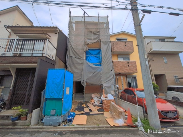 名古屋市瑞穂区惣作町3丁目(戸建)01 上棟