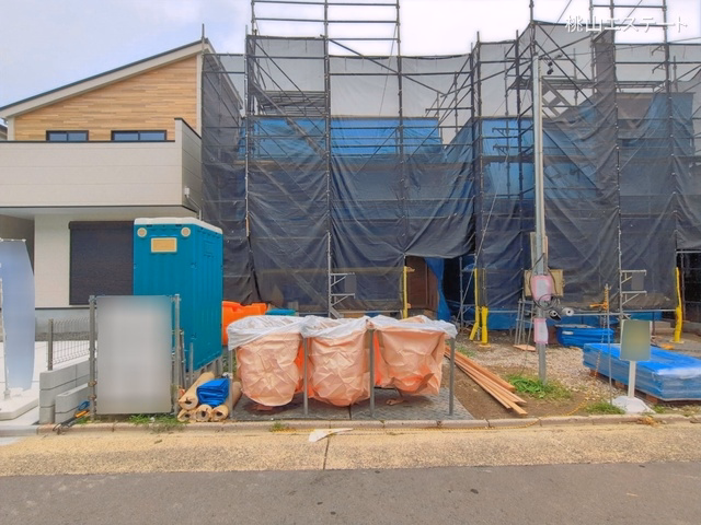 新築戸建て 中村区諏訪町1期 1号棟 上棟