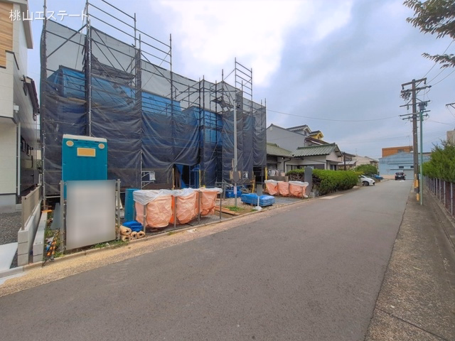 新築戸建て 中村区諏訪町1期 1号棟 上棟