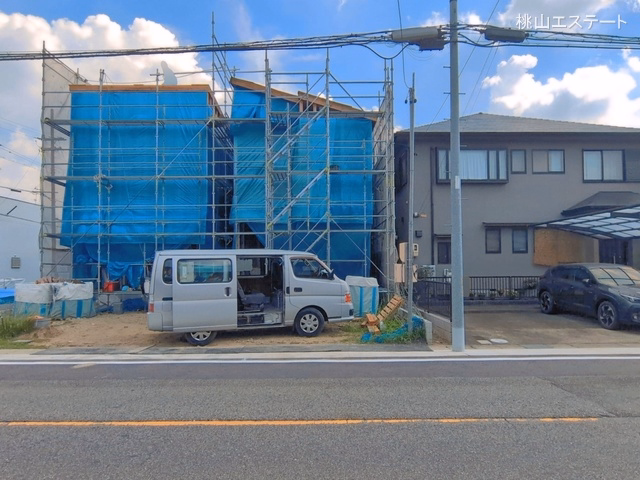 名古屋市北区東味鋺3丁目(戸建)01 上棟