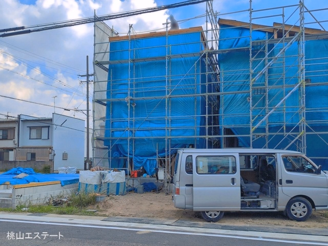 名古屋市北区東味鋺3丁目(戸建)02 上棟