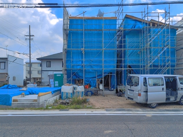 名古屋市北区東味鋺3丁目(戸建)02 上棟