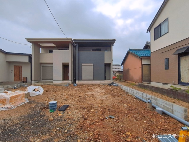 新築戸建て 北区楠味鋺32346 2号棟 外構