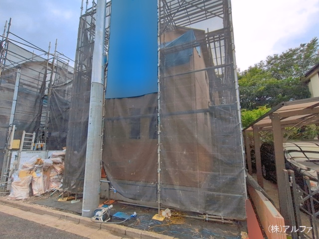 新築戸建て 練馬区立野町 1号棟 上棟