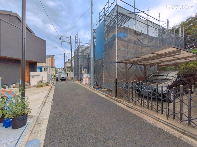 新築戸建て 練馬区立野町 1号棟 上棟