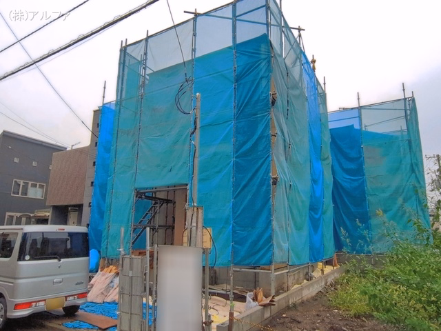 杉並区上高井戸2丁目（戸建）01 上棟