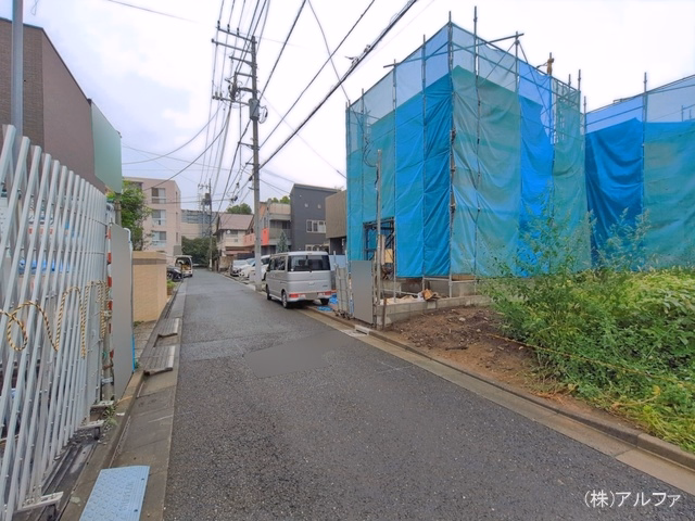 杉並区上高井戸2丁目（戸建）01 上棟