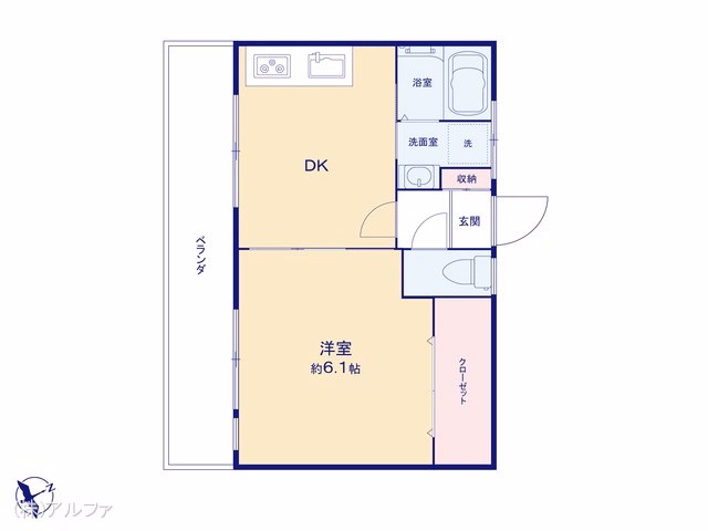 玉堤マンション 間取図