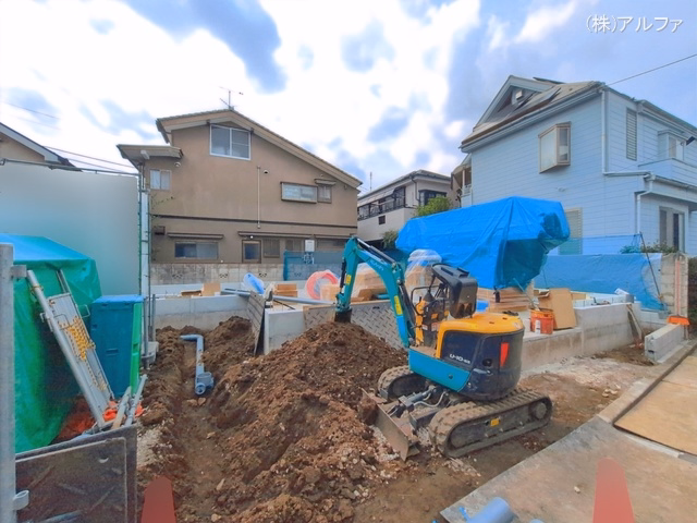 新築戸建て 練馬区三原台12期 1号棟 基礎