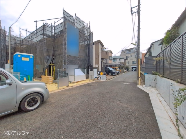 世田谷区給田5丁目(戸建)02 上棟