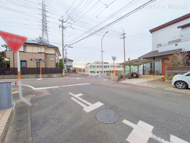 愛知県小牧市古雅４丁目の中古戸建て完成写真 2025年1月26日撮影